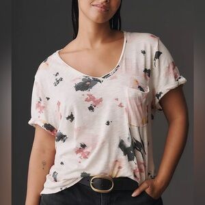 Pilcro The Quinn Short-Sleeve V-Neck Tee